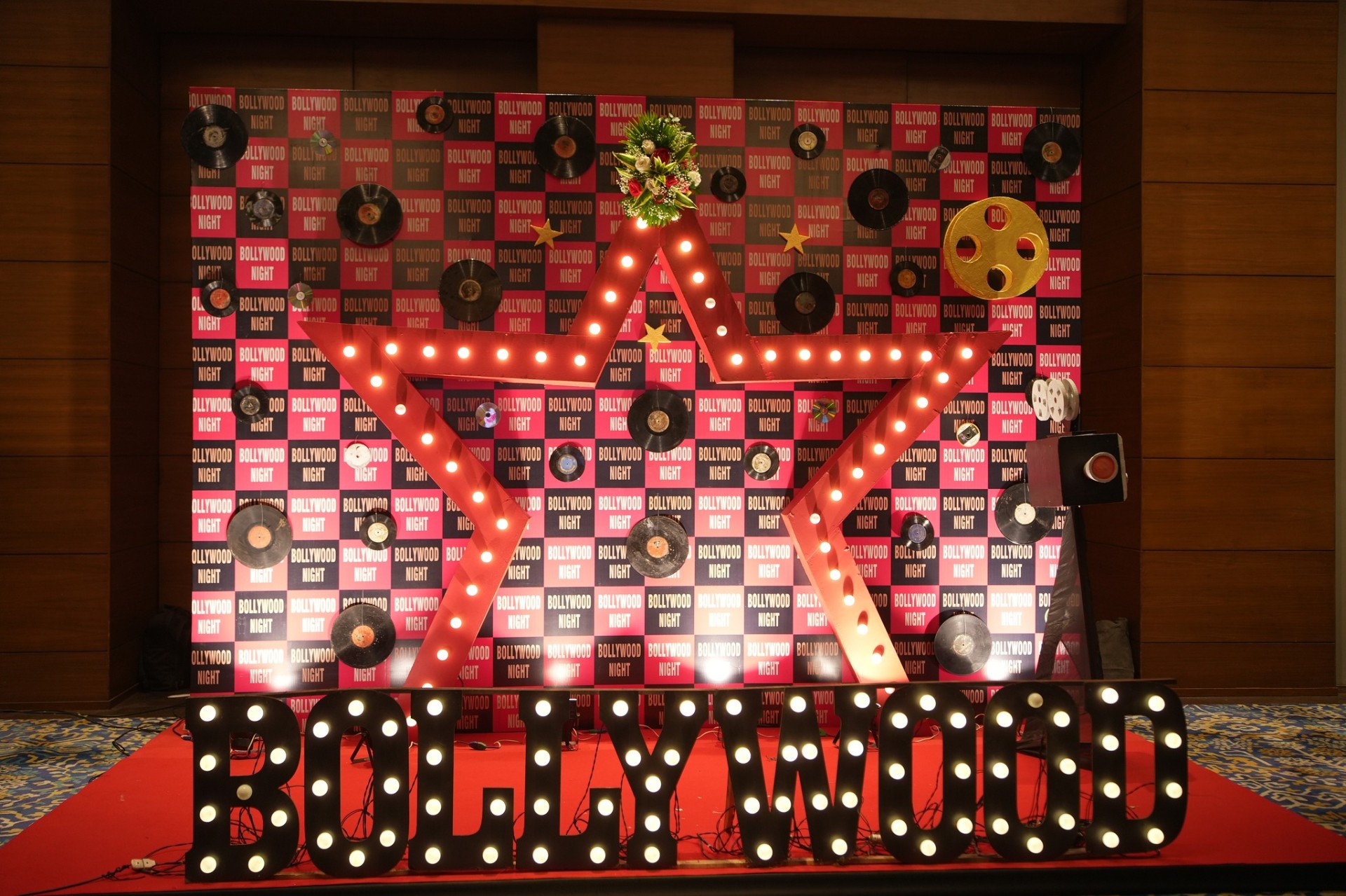 Bollywood Night Theme Setup