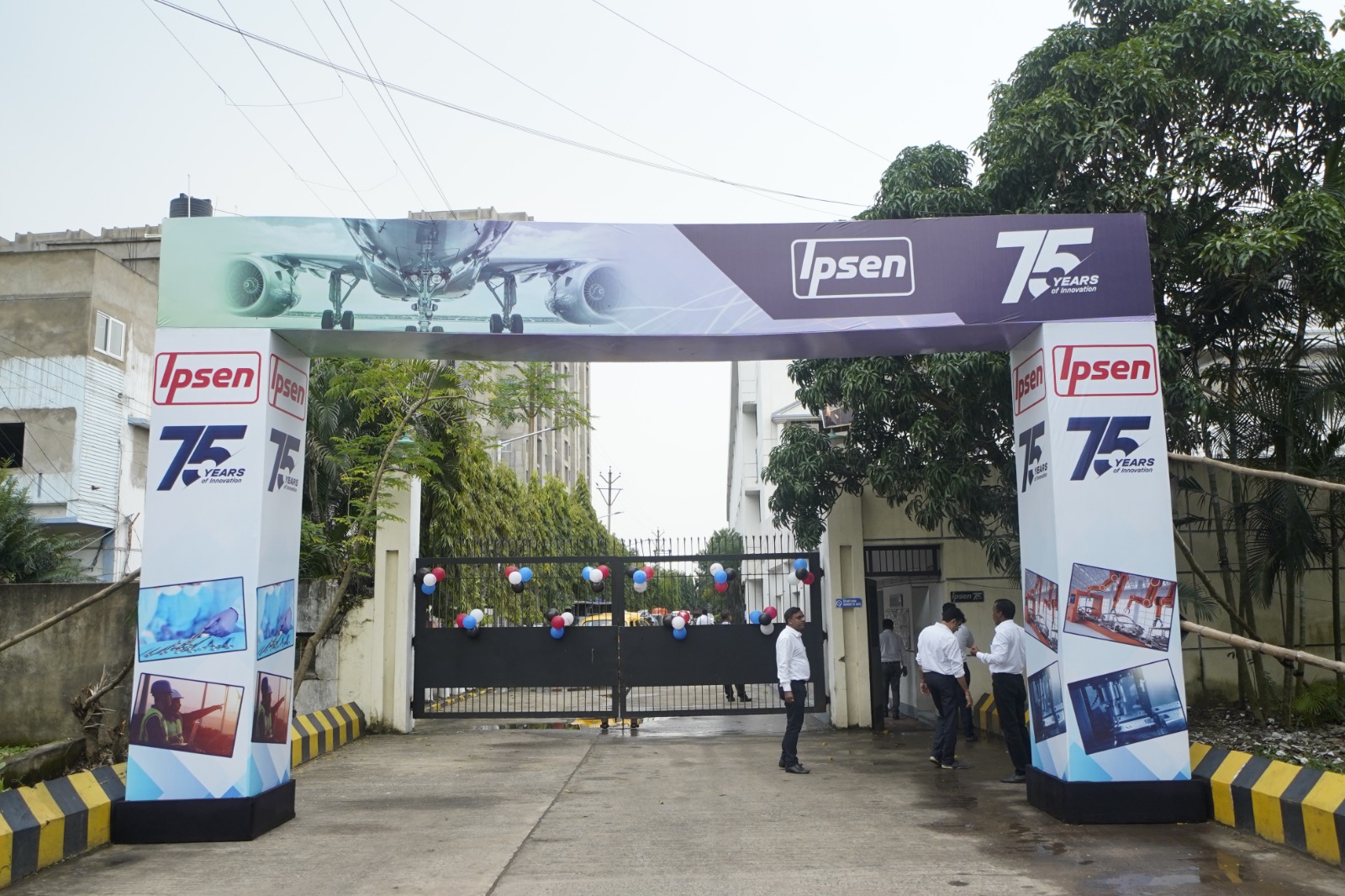 Ipsen 75 Years Entrance